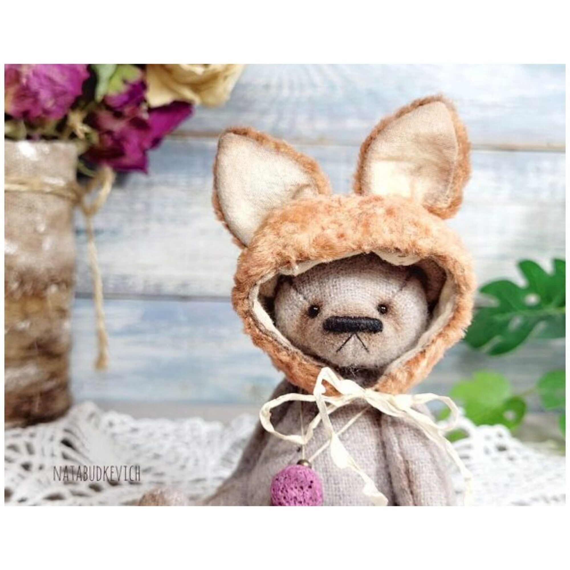 Teddy bear Mommy's little fox