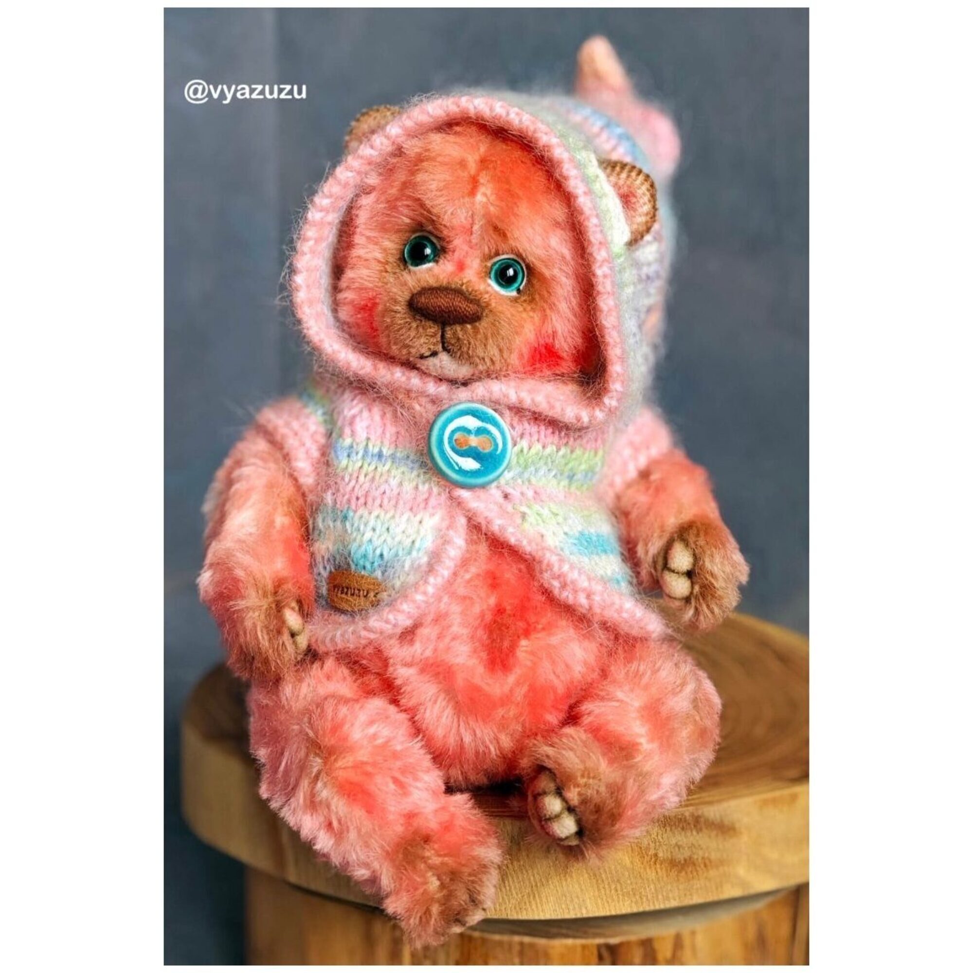 Handmade Mohair Bear
